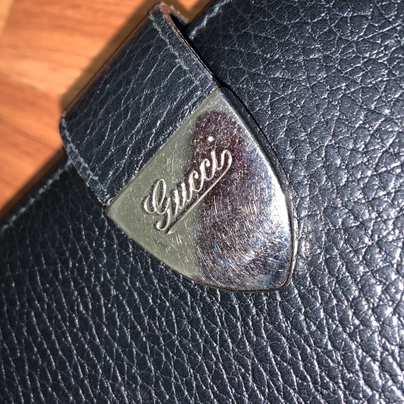 Authentic Gucci Leather Long Wallet - Picture 2 of 13